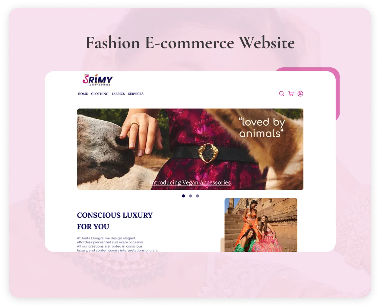 Fashion E-commerce Website Design & Development