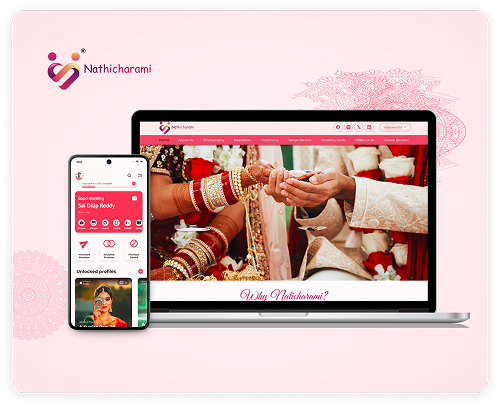 Nathicharami Matrimony Website - App Design & Development